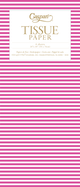 Mini Stripe Fuchsia Tissue Pkg 4 Sheets