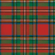 Scottish Tartan Red Roll Wrap 30 Inch X 8ft-2 Inch Core