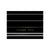 Classic Stripe Black Thank You Cards