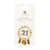21 Gold Enamel Birthday Pin Badge | 21 | Milestone Birthday |