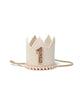Linen and Rose Crown