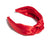 Red SATIN KNOTTED HEADBAND