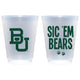 Baylor University/Sic 'em Bears Shatterproof (10 Ct Bag)