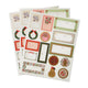 Pack of 3 Christmastide Stickers & Labels