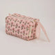 Ditsy Floral Blush Organic Cotton Toiletry Bag (Small)