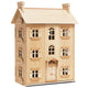 Grand Natural Wood Dolls House