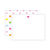 Heart Flip Flop Flat Stationery