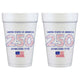 July 4th/Patriotic- USA 250 Foam Cup Doodle 10 Pack