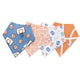 Dunk - 4 Pack Baby Bandana Bibs