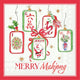 Paper Cocktail Napkin 20 Ct Merry Mahjong Rosanne Beck