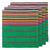 Belgian Linen Multi Stripes "Stem" Napkins 20x20 - Set of 4