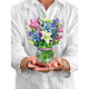 Mini Lilies & Lupines Pop-Up Greeting Card