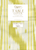 Toile De Nantes Yellow-Paper Linen Print Airlaid Tablecover 5.2'X8.2'