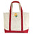 Deerest Darlin' Big Canvas Tote Bag Vintage Inspired
