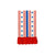 Stars and Stripes Scallop Dinner Napkin