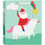 Rainbow Unicorn Santa Large Gift Bag
