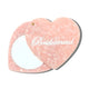 Hand-Painted Bridesmaid Heart Compact Mirror | Eco-Friendly