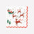 Santa, Sleigh & Reindeer Large Napkins