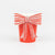 Red & White Stripy Bow Cups