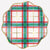 Christmas Plaid Dinner Plates