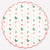 Festive Icon Stripes Dinner plates