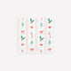 Festive Icon Stripes Small Napkin