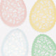 Disty Bunny Egg Plates