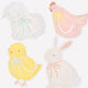 Spring Animal Plates