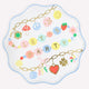 Charm Party Dinner Plates (x 8)