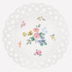 Basketweave Floral Side Plates