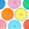 Wiggle Edge Dinner Plates (x 8)