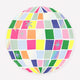 Disco Ball Large Plates (x 8)