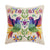 Otomi Birds with Heart Hook Pillow