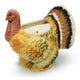 Ceramic Thanksgiving Turkey Candle