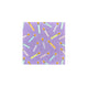 It's A Birthday Candle Print Petite Napkins