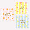Bright Star Happy Birthday Small Napkins (x 16)