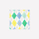 Argyle Large Napkins (x 16)