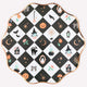 Patchwork Halloween Dinner Plates (x 8)