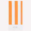 Orange Striped Tablecloth