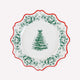 Toile De Jouy Christmas Side Plates