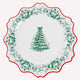 Toile De Jouy Christmas Dinner Plates