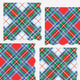 Tartan Mix Large Napkins