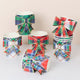 Plaid Mix Bow Cups(x8)