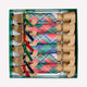 Plaid Sausage Dog Crackers (x 6)