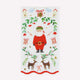 Foliage Santa Patterned Guest Towels