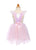 Dreamy Unicorn Dress Iridescent/Pink Size 3-4