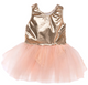 Ballet Tutu Dress, Rose Gold, Size 5-6