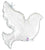 Pearl White Dove Shape