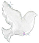 Pearl White Dove Shape