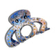 Hand-Painted Mini Octopus Claw Hair Clip
